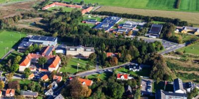 School aerial view