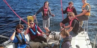 Efterskole sejlads i Limfjorden