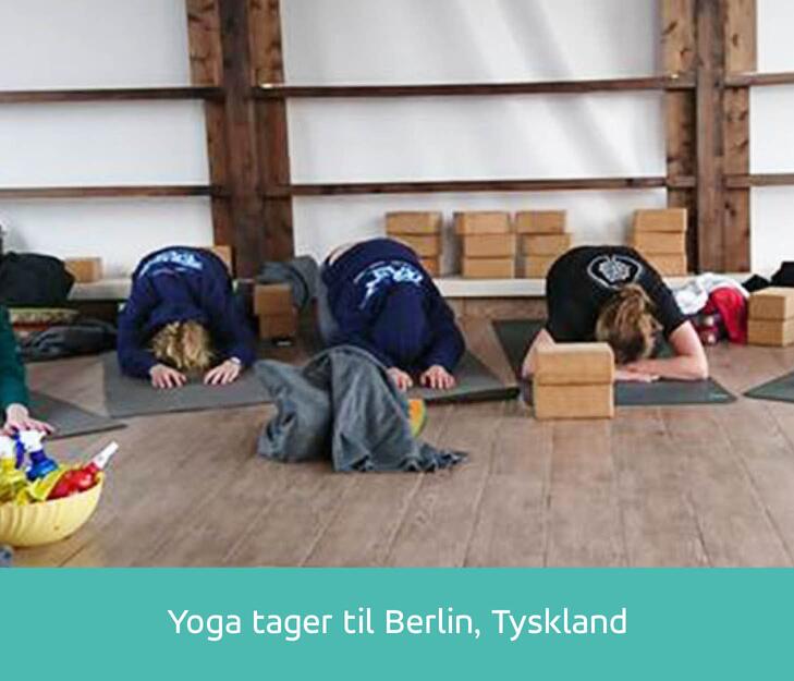 Yoga tager til Berlin Tyskland