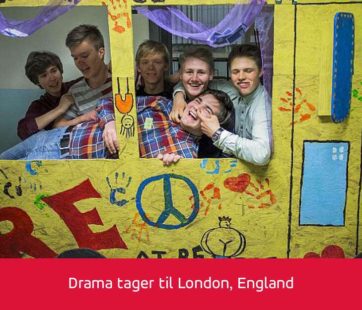 Drama tager til London England