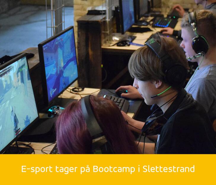 E-Sport takes to Bootcamp Slettestrand