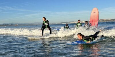 Ranum Efterskole pupils Surfboarder