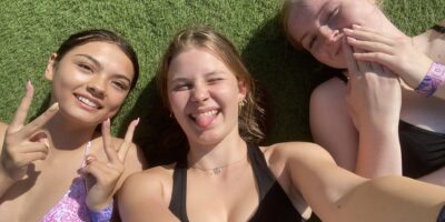 Ranum Efterskole students are happy
